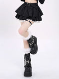 Crazygirl Kawaii Long Leg Effect Puffy Skirt