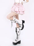 Crazygirl Kawaii Long Leg Effect Puffy Skirt