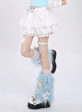 Crazygirl Kawaii Long Leg Effect Puffy Skirt