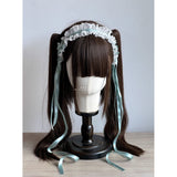 Multi-Color Lolita Handmade Ballet Lace Doll Headband