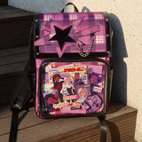 DRDR Plaid Ita Backpack Bag Punk Goth Kawaii