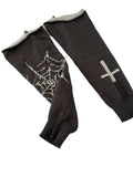 Spider Web Cross Flare Leg Covers