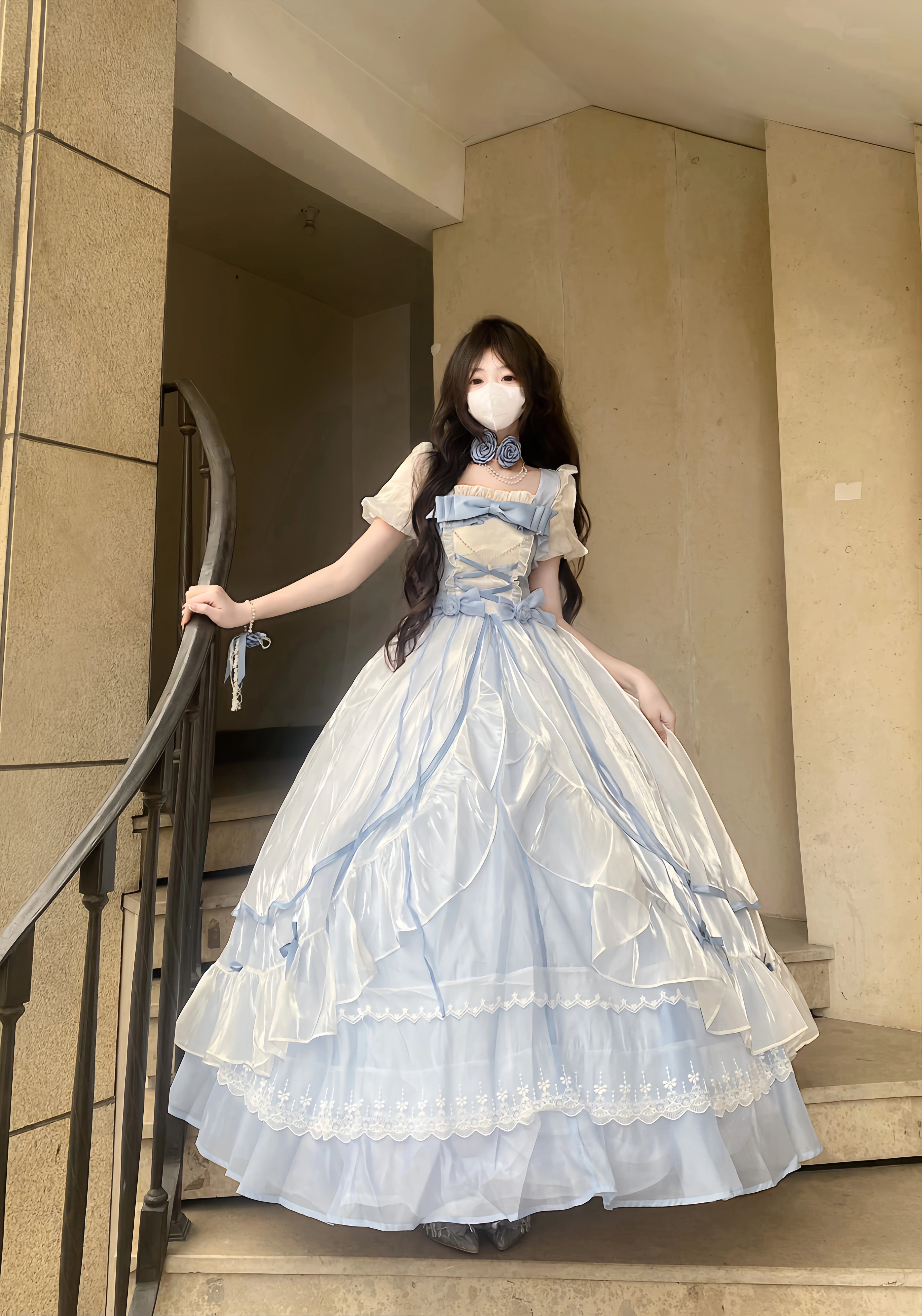 Historical Lolita Princess Dress for Elegant Coming-of-Age and Birthday Parties