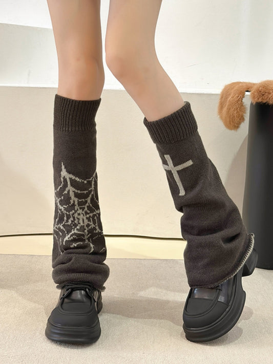 Spider Web Cross Flare Leg Covers