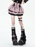 crazygirl [rebellious period] original y2k sweet cool yabi girl lace tutu cake skirt