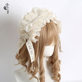 Girl Lolita French Elegant Handmade Lace Headband