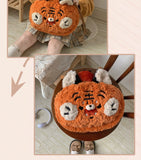 DRDR Tiger Plush Lolita Messenger Bag Large Capacity for Cute Dolls