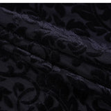 Gothic court style black small shawl cheongsam suit shoulder cloak smock blouse sexy and amorous top girl