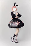 Seraphim Kawaii Lolita Mousse Tote Large Capacity Ribbon Ita Shoulder Bag