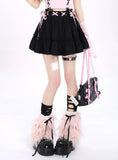 Crazygirl Kawaii Goth Hottie Lace Short Skirt