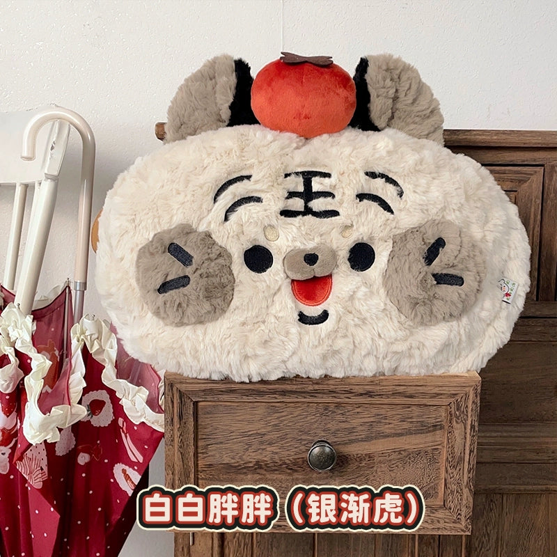 DRDR Tiger Plush Lolita Messenger Bag Large Capacity for Cute Dolls